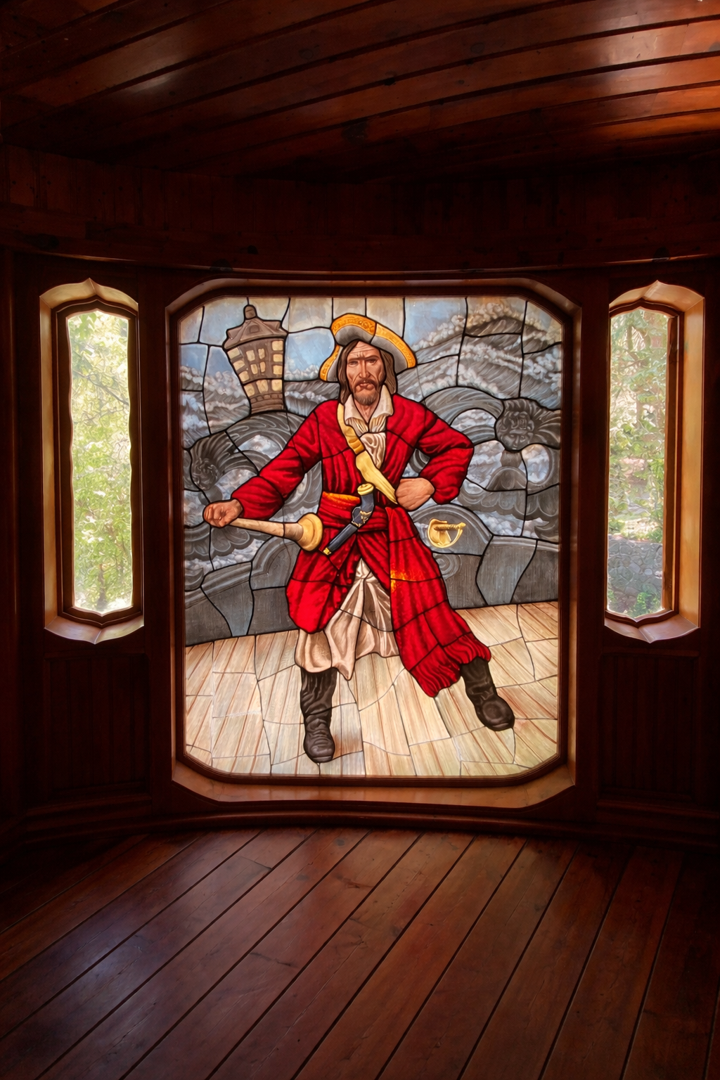 Detalle arquitectónico orgánico